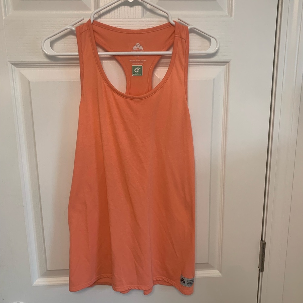 EMS Vibrant Orange Tank Top for Effortless Style. Large
